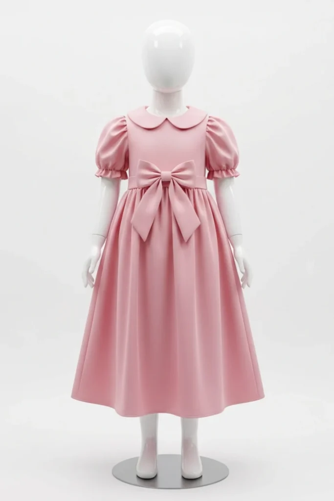 Satin Toddler Dress
