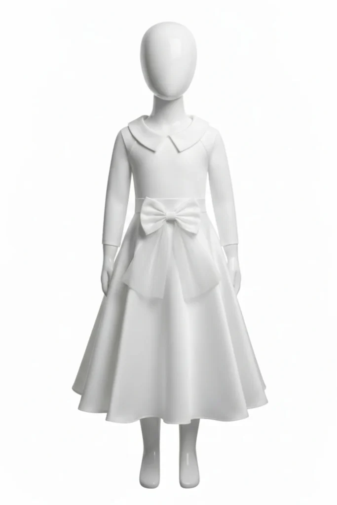 Satin Toddler Dress