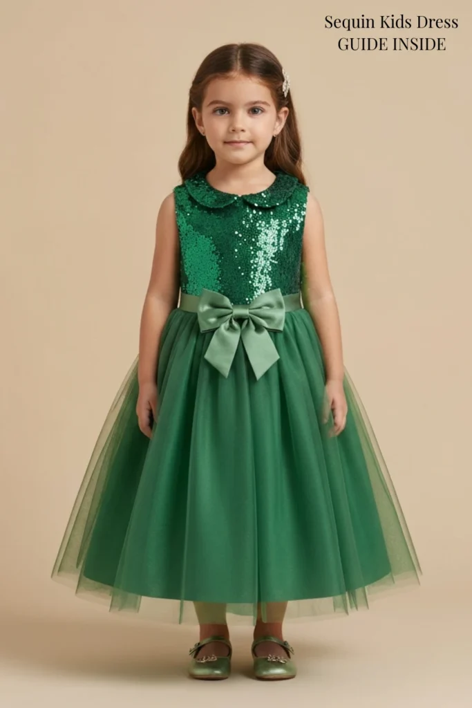 Sequin Kids Dress