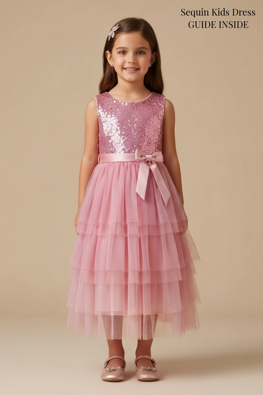 Sequin Kids Dress