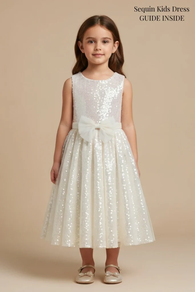 Sequin Kids Dress
