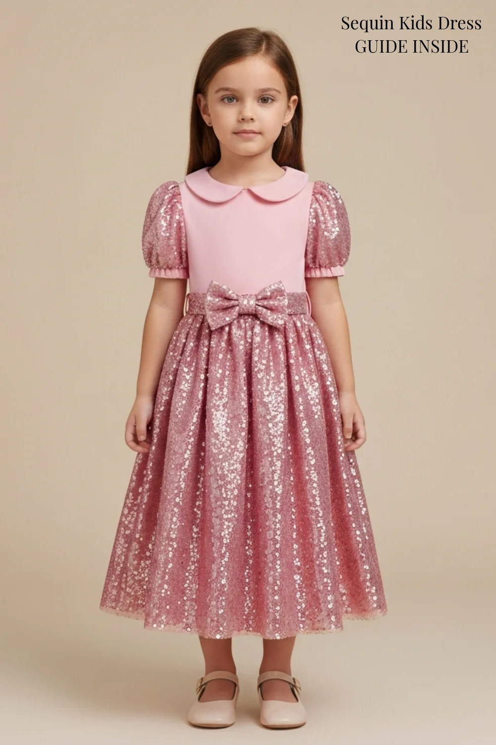 Sequin Kids Dress