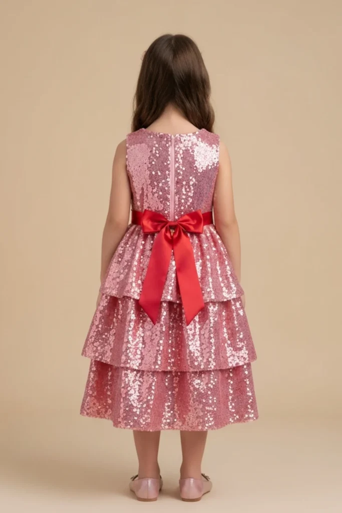 Sequin Kids Dress