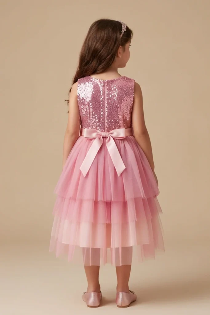 Sequin Kids Dress