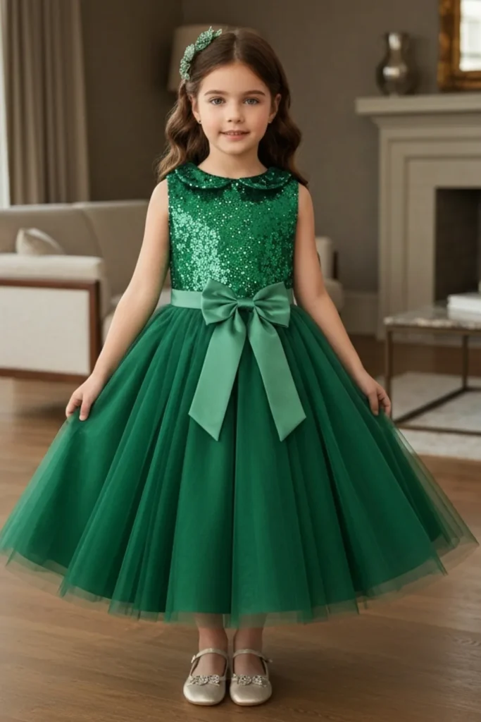 Sequin Kids Dress