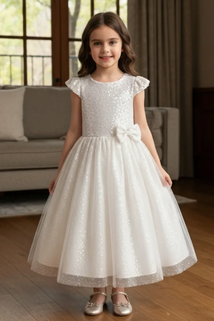Sequin Kids Dress
