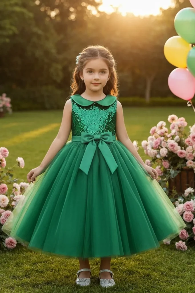 Sequin Kids Dress
