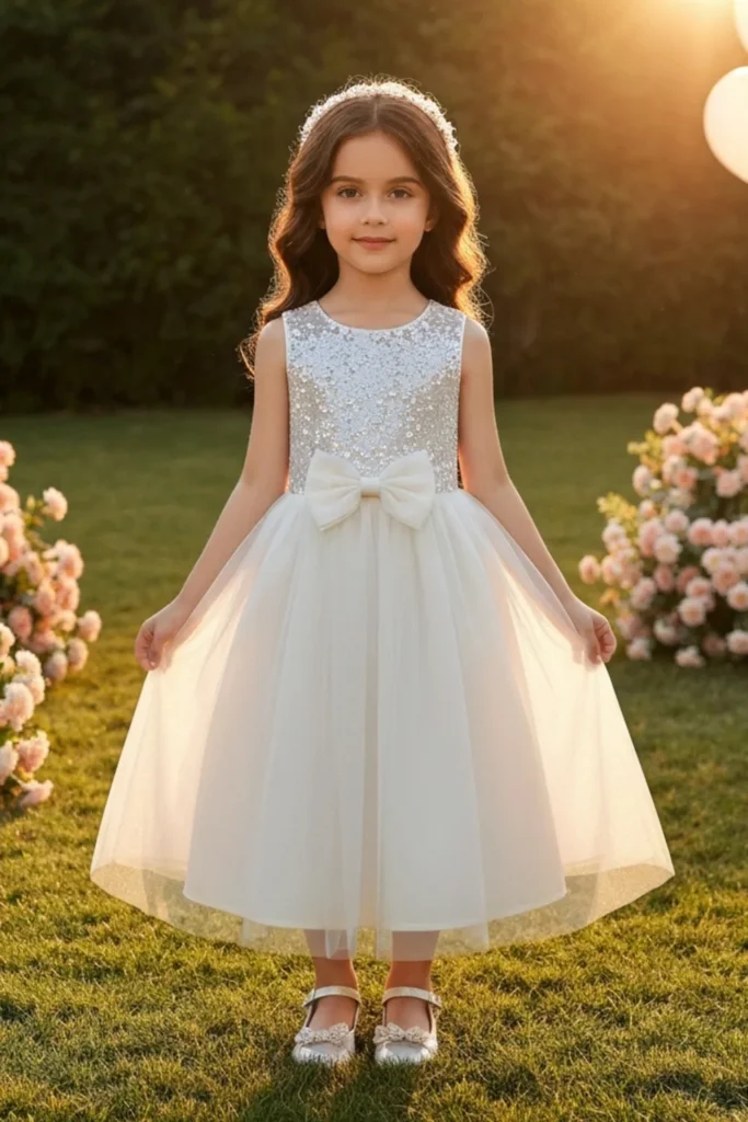Sequin Kids Dress