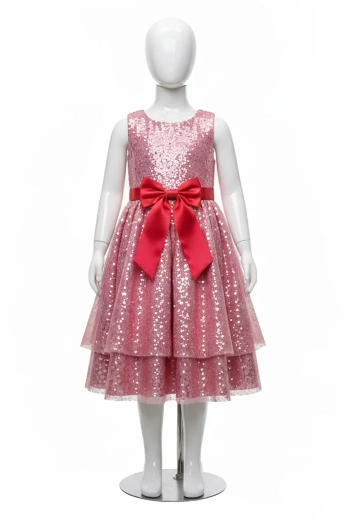 Sequin Kids Dress