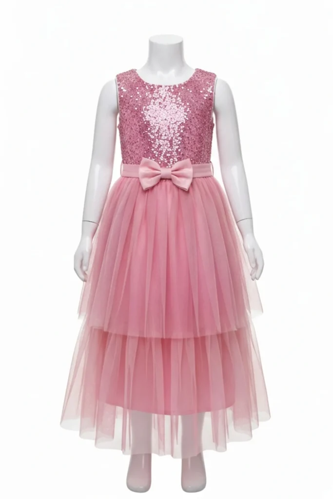 Sequin Kids Dress