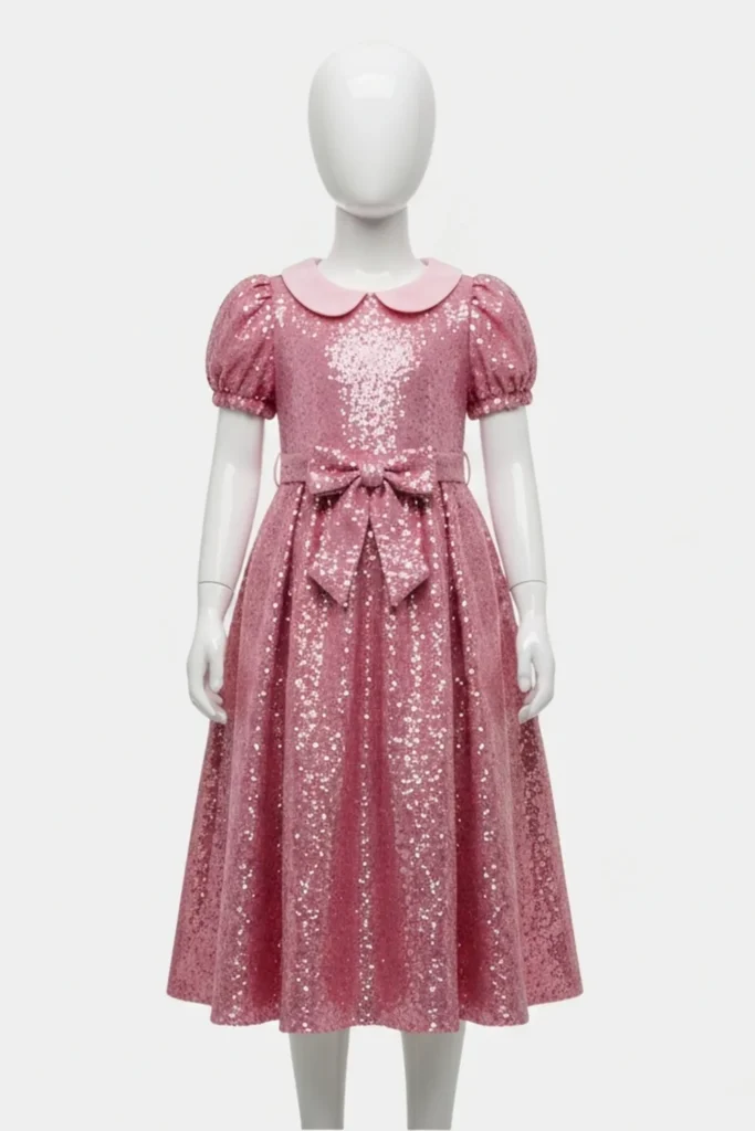 Sequin Kids Dress