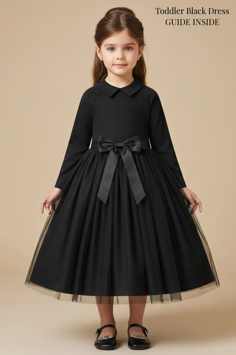 Toddler Black Dress