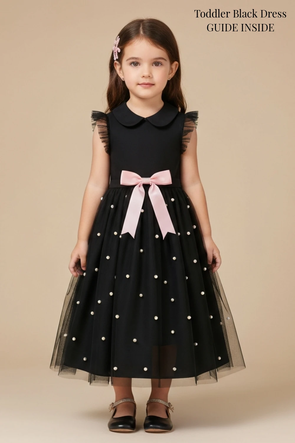 Toddler Black Dress