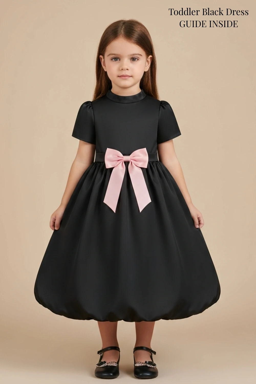 Toddler Black Dress