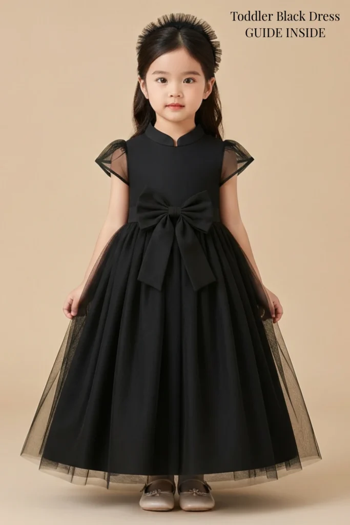 Toddler Black Dress