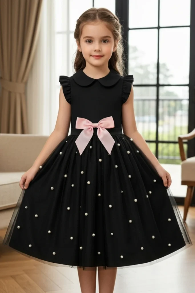 Toddler Black Dress