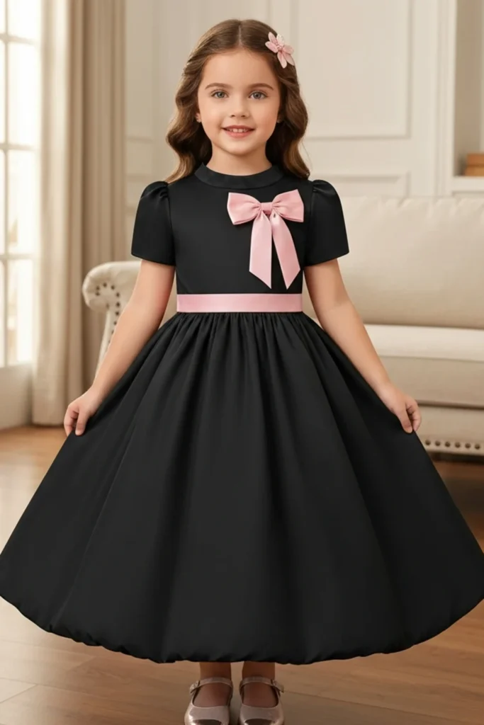 Toddler Black Dress