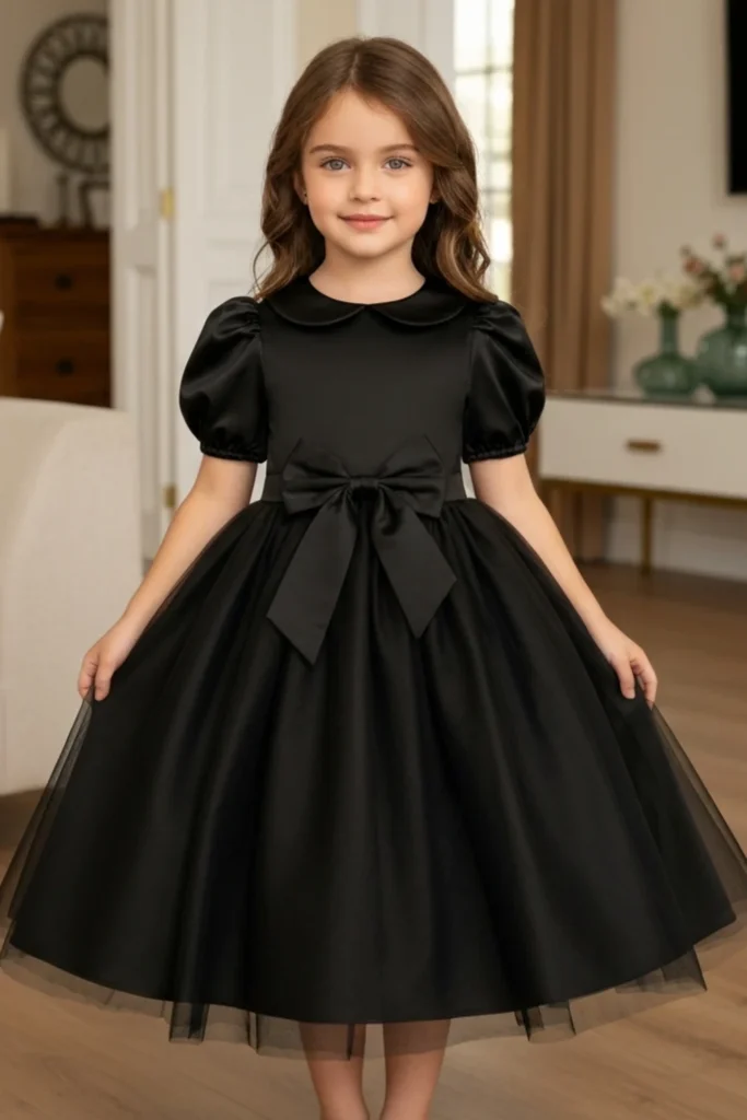 Toddler Black Dress