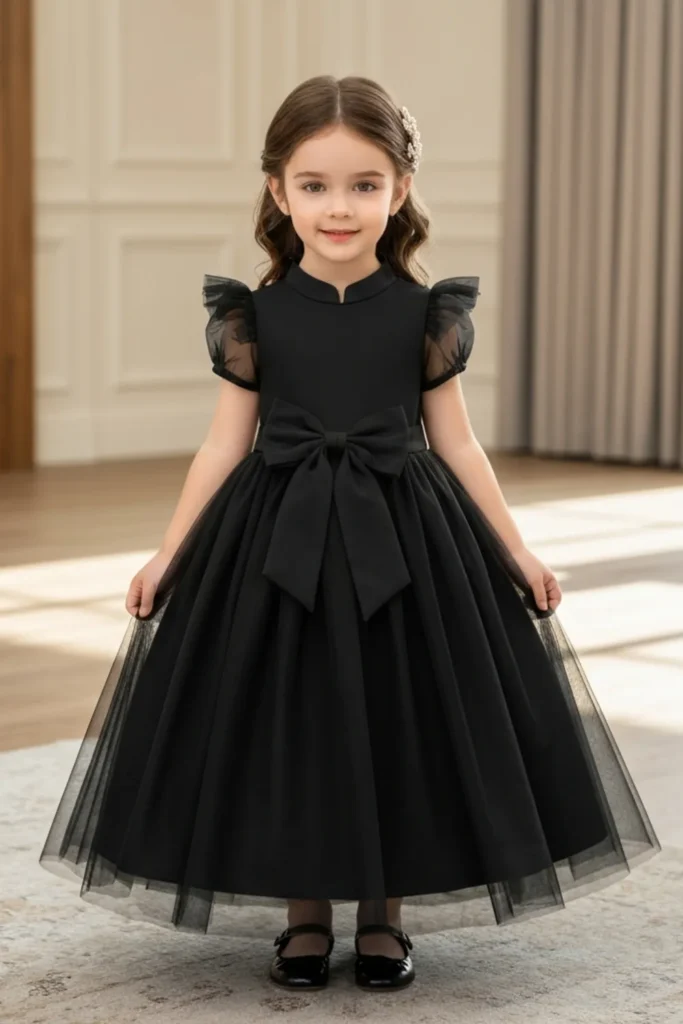 Toddler Black Dress