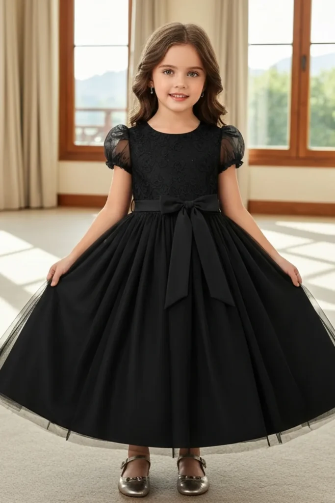 Toddler Black Dress
