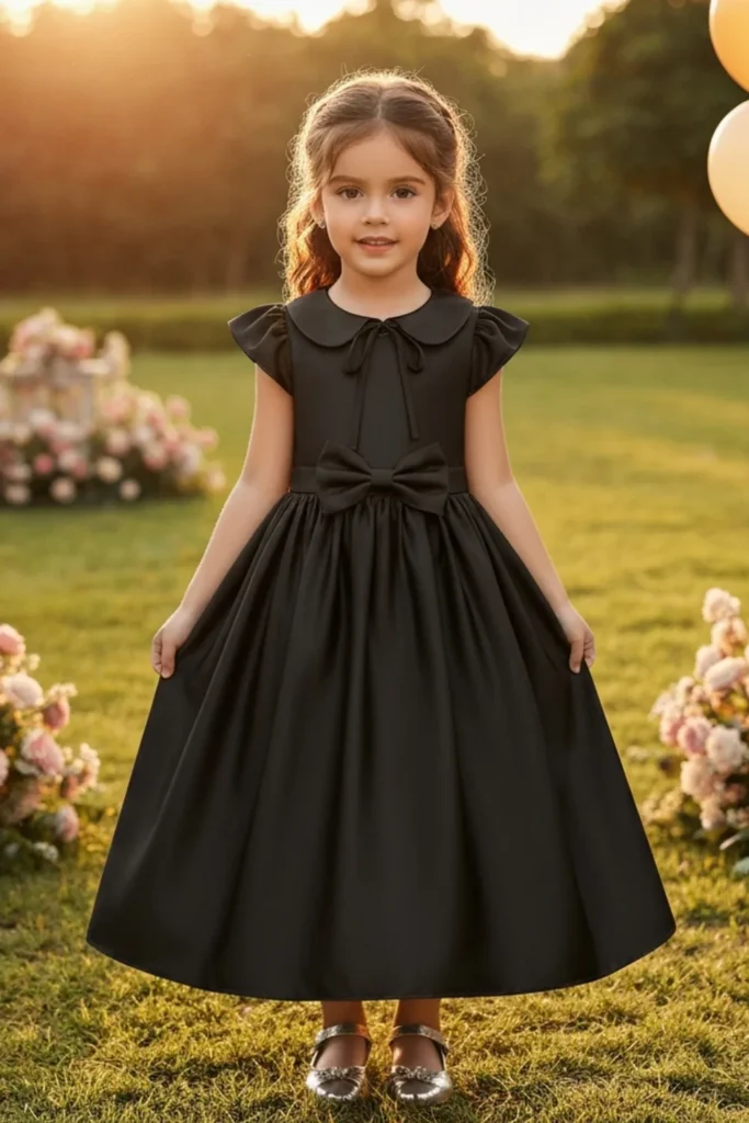 Toddler Black Dress