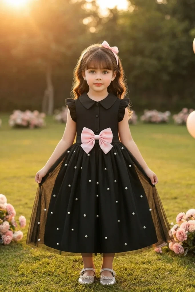 Toddler Black Dress