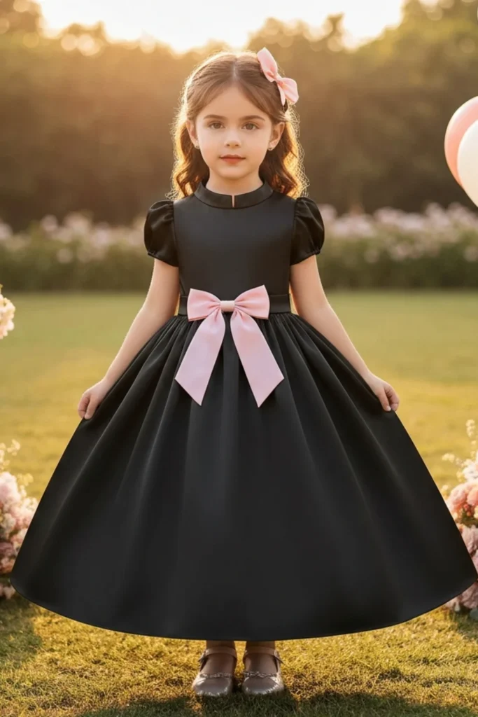 Toddler Black Dress