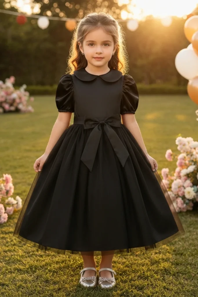 Toddler Black Dress