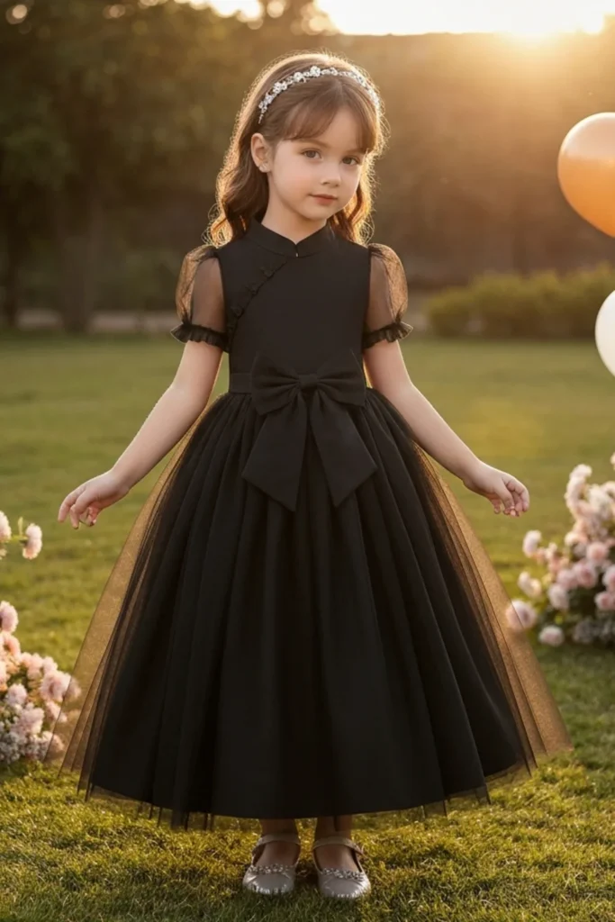 Toddler Black Dress