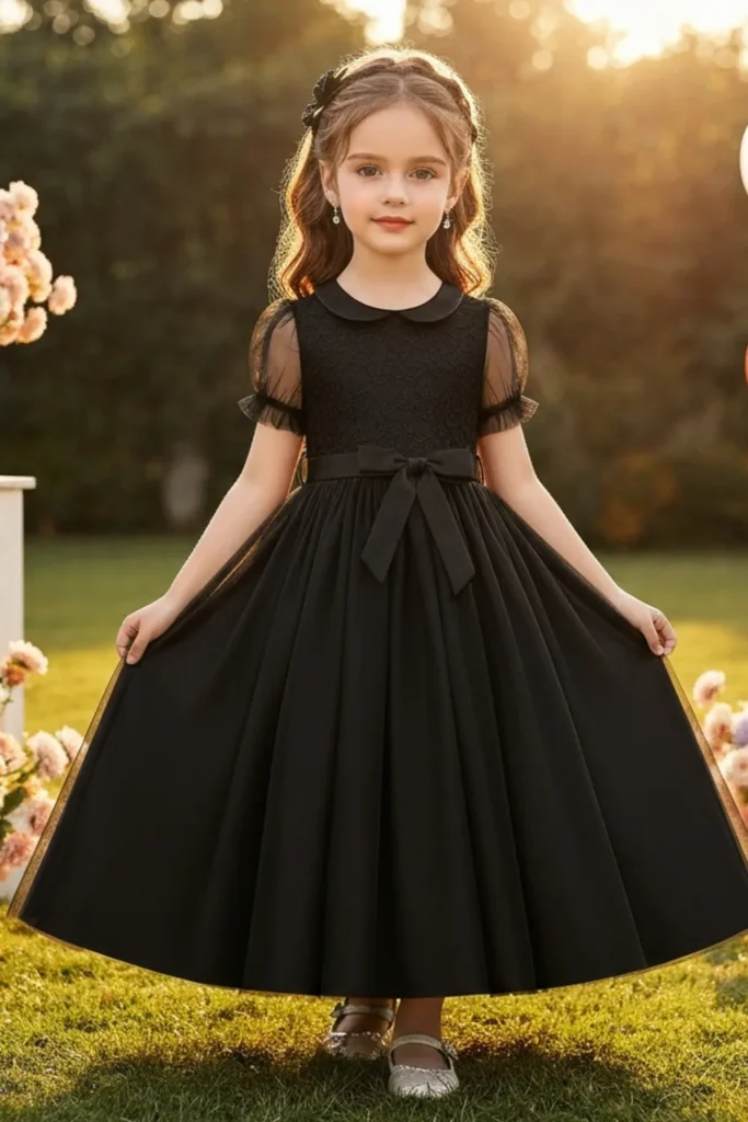 Toddler Black Dress