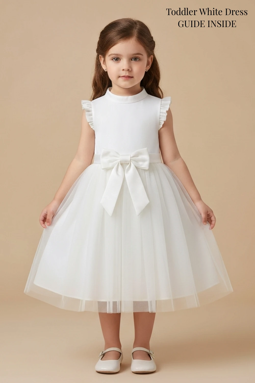 Toddler White Dress