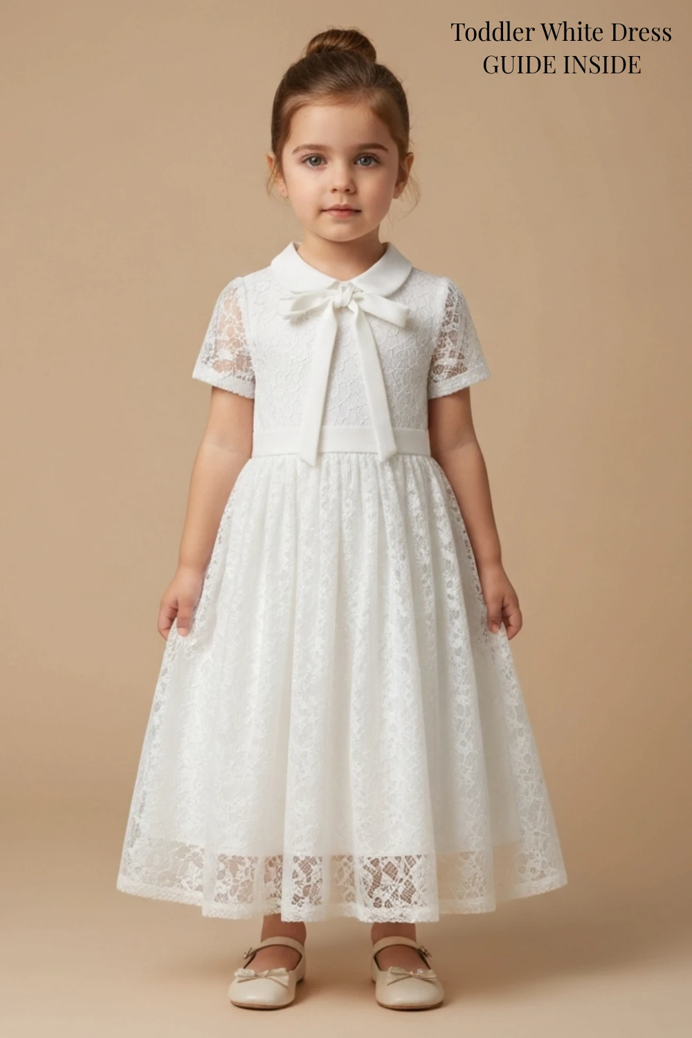Toddler White Dress