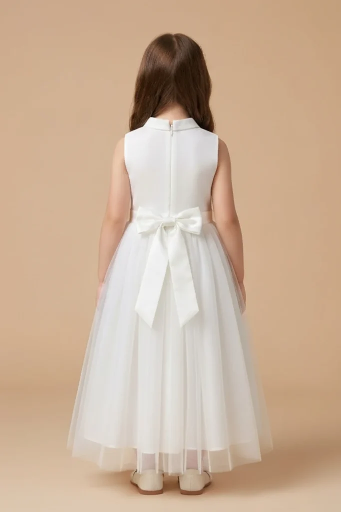 Toddler White Dress