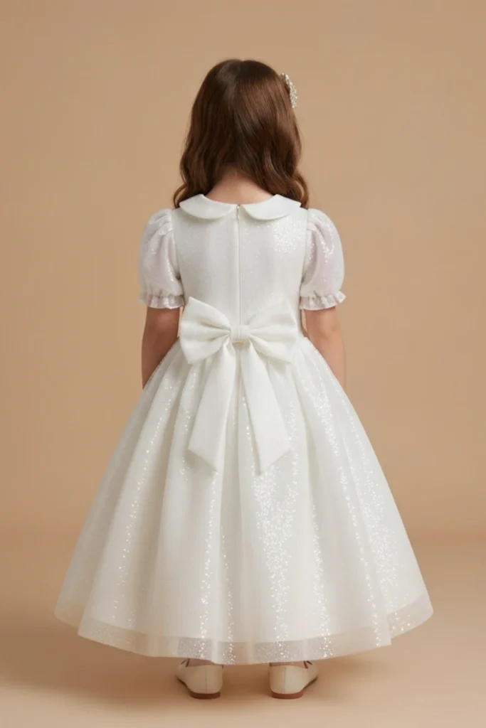 Toddler White Dress