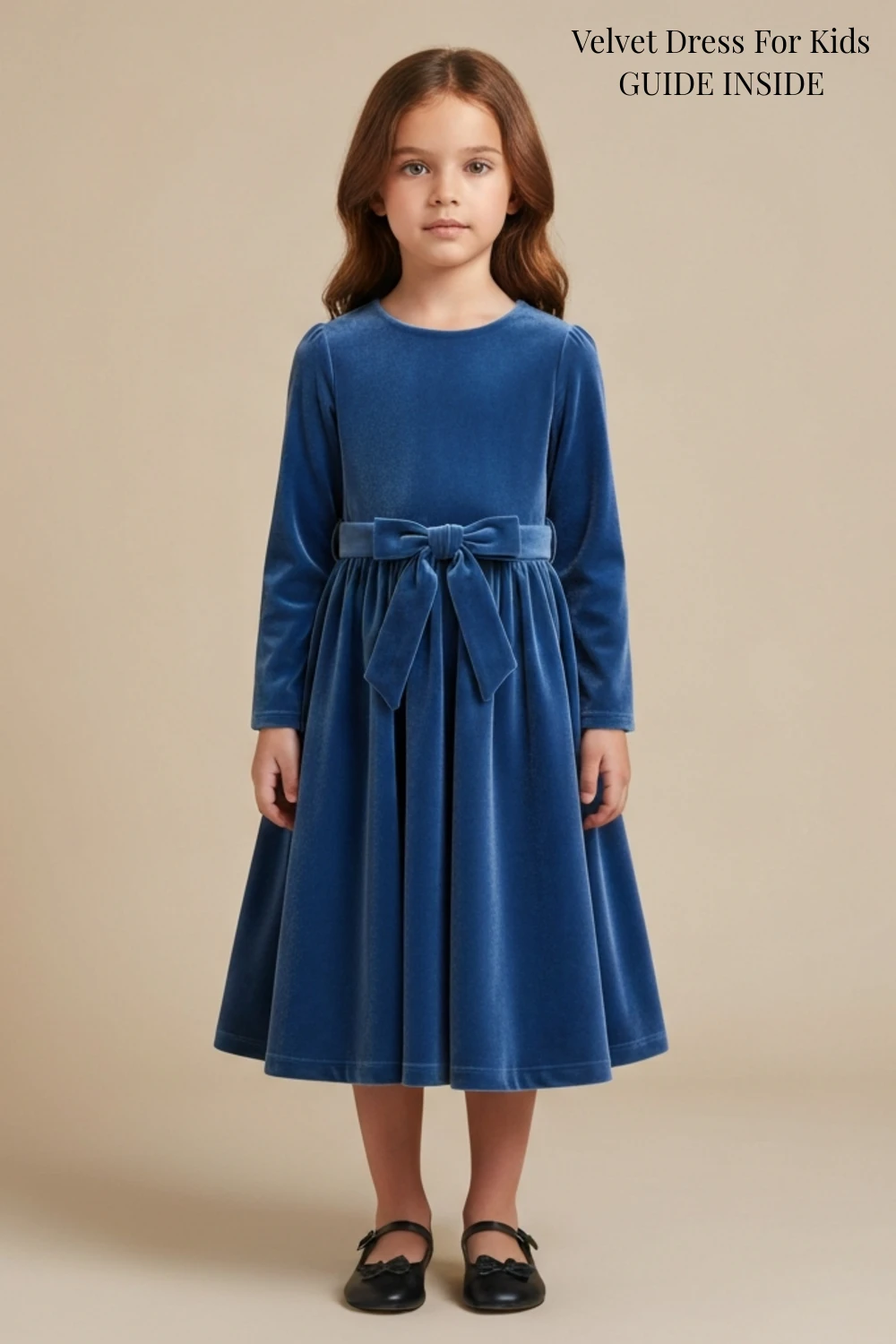 Velvet Dress For Kids