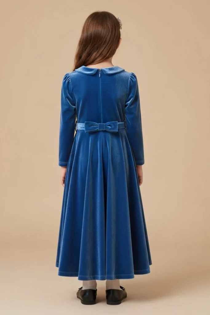 Velvet Dress For Kids