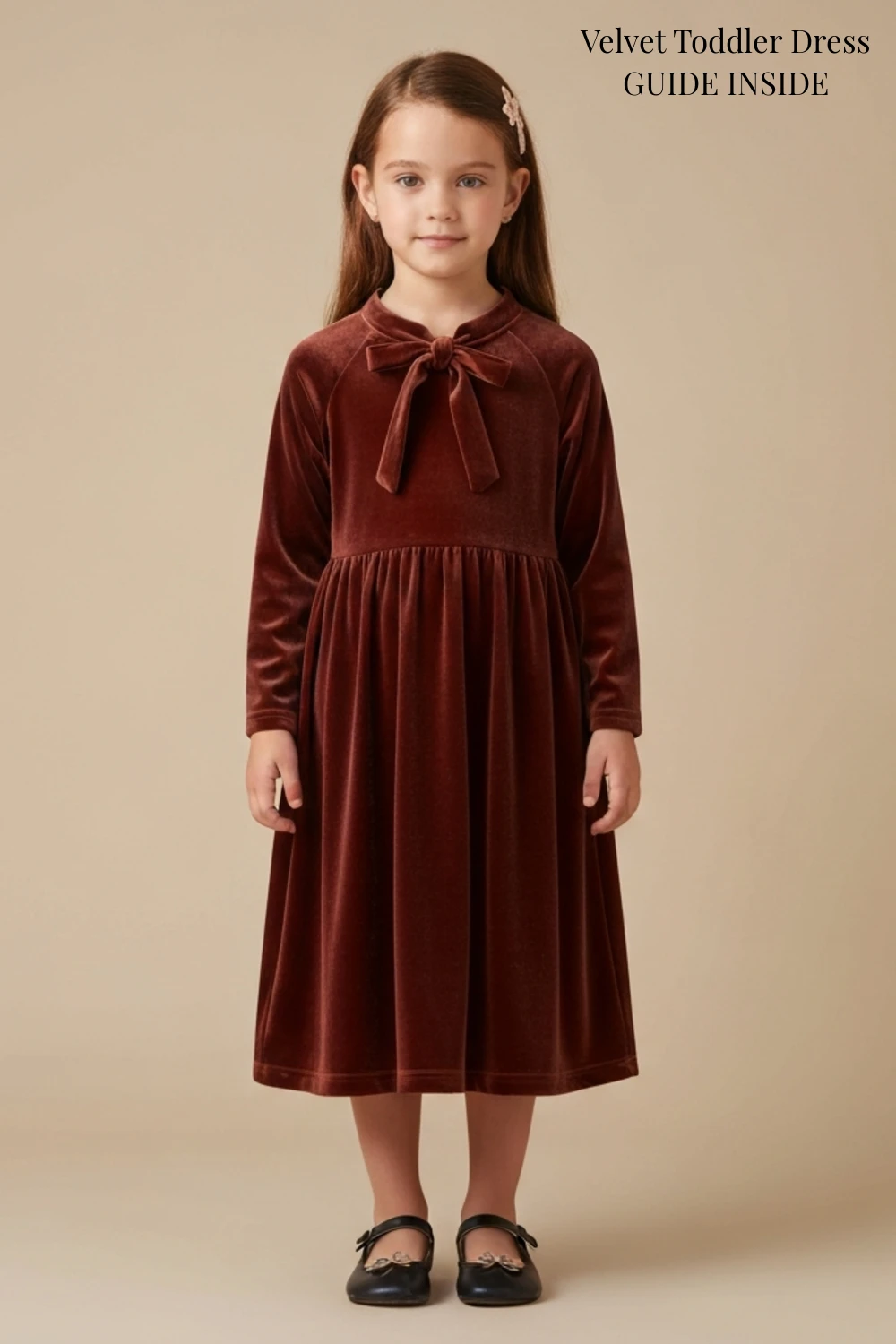 Velvet Toddler Dress