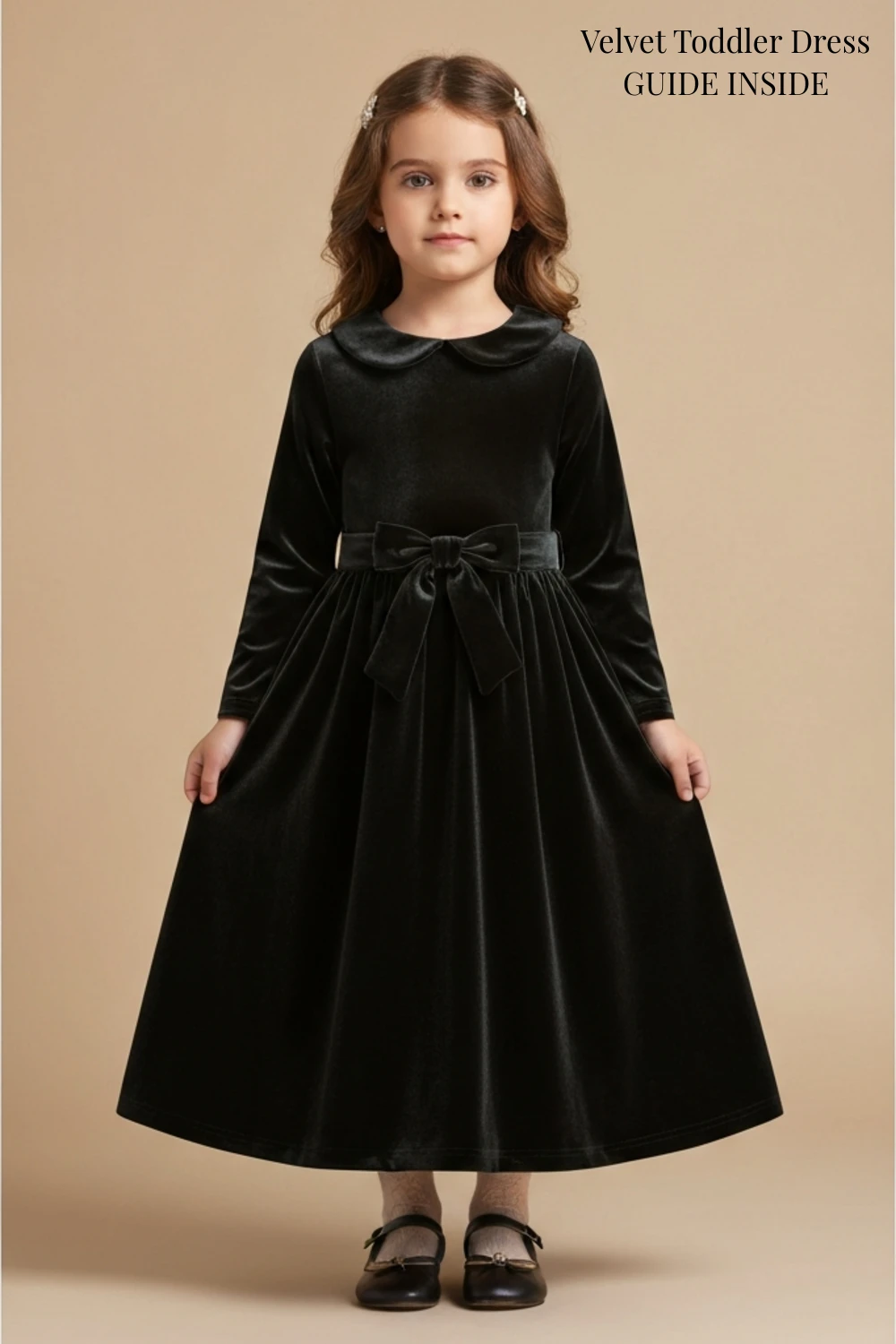 Velvet Toddler Dress