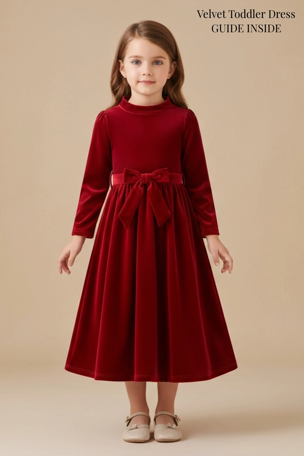 Velvet Toddler Dress