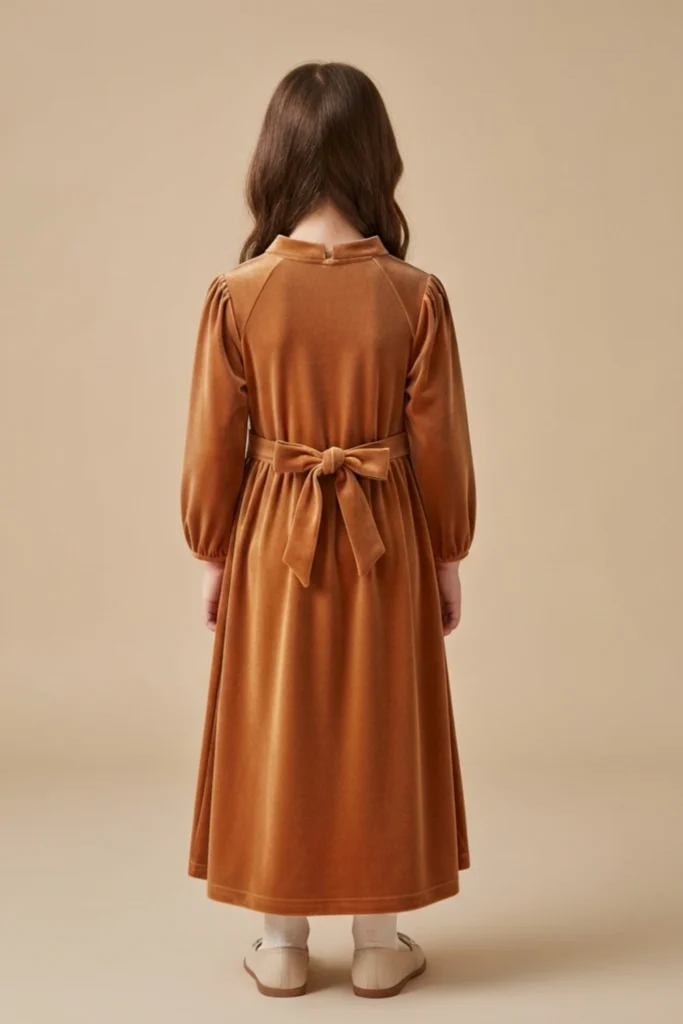 Velvet Toddler Dress