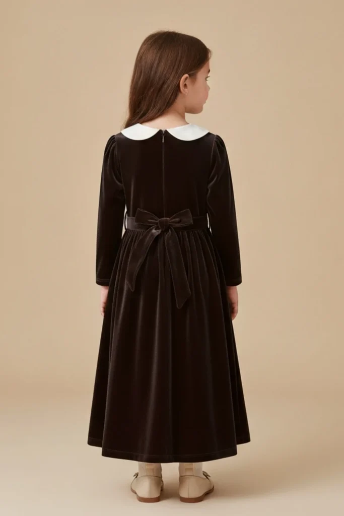 Velvet Toddler Dress