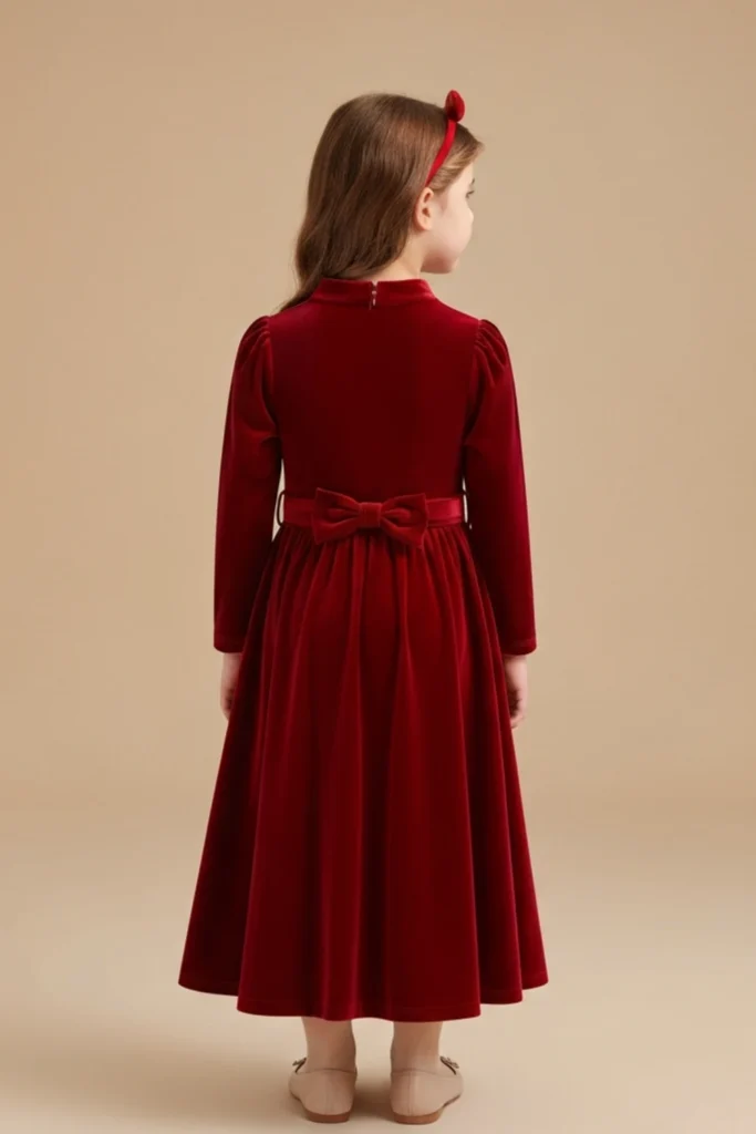 Velvet Toddler Dress