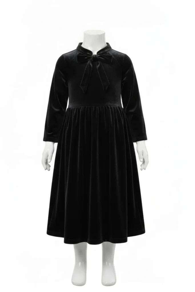 Velvet Toddler Dress