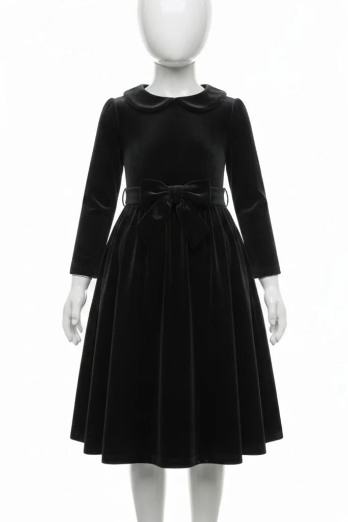 Velvet Toddler Dress