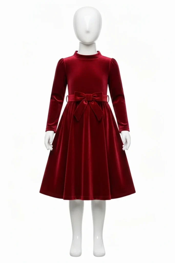 Velvet Toddler Dress
