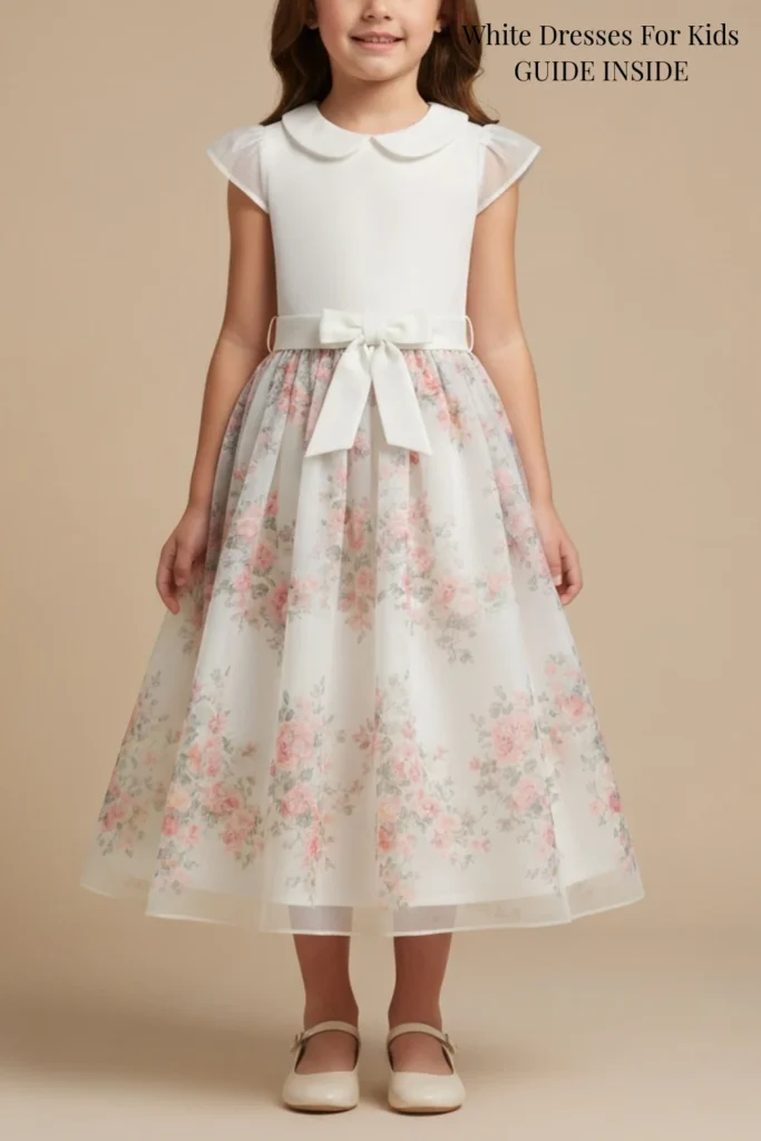 White Dresses For Kids