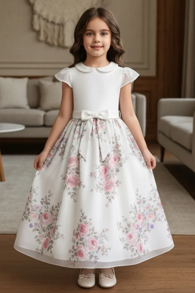 White Dresses For Kids
