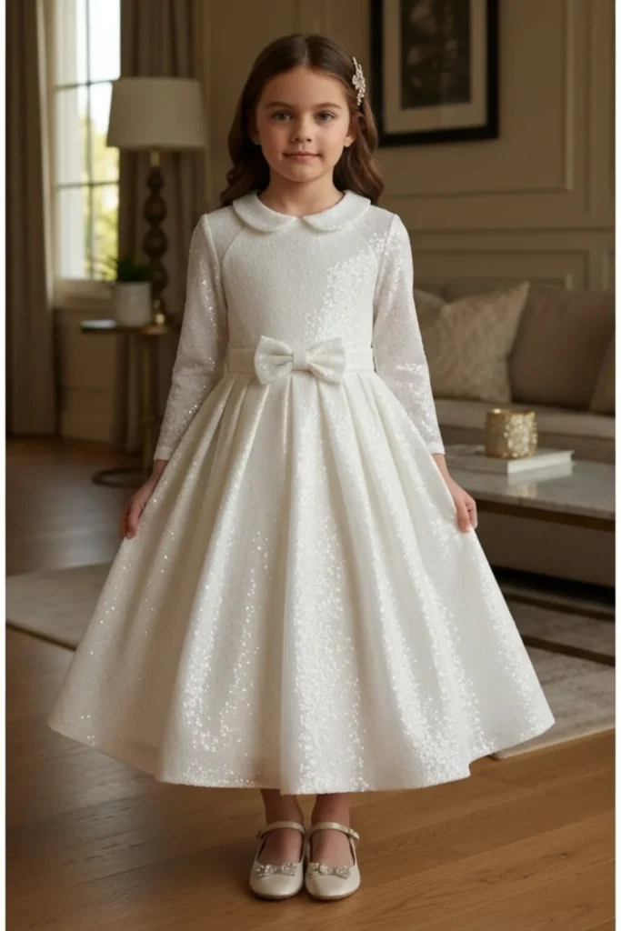 White Dresses For Kids