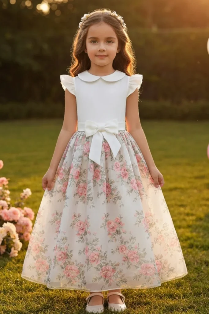 White Dresses For Kids