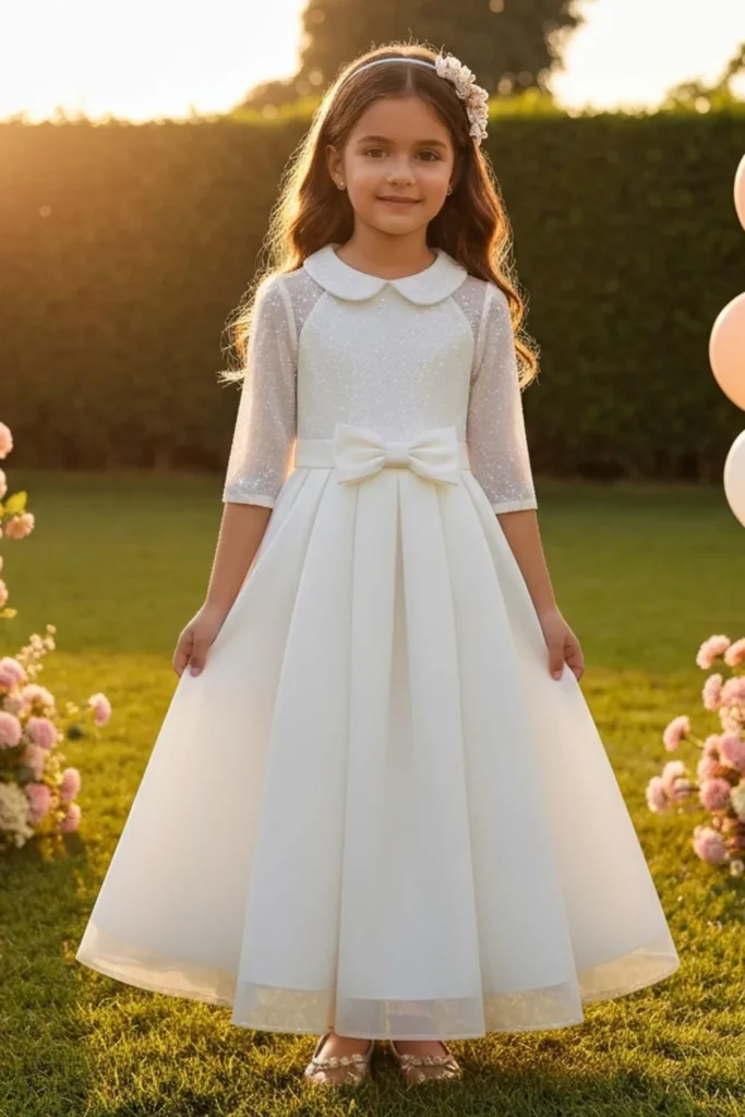 White Dresses For Kids